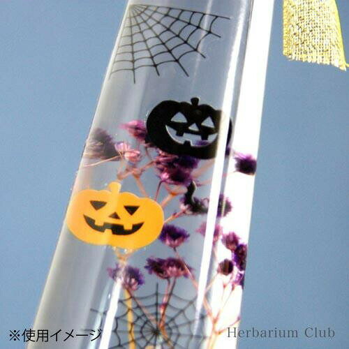 ハーバリウムクラブ　ハーバリウムシール　ハロウィン　(両面印刷)　HR-HLW-101 【...