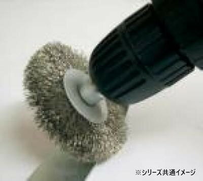 H＆H　6角軸鋼線ホイ-ルブラシ　BWW-100　337014 【北海道・沖縄・離島配送不可】