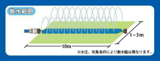 グリーンライフ　散水チューブ10m SNC-10 【北海道・沖縄・離島配送不可】