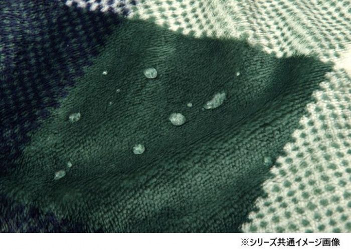フランネル薄掛けこたつ布団 「ジャーナル」 グリーン 約200cm丸 1181750126311 【北海道・沖縄・離島配送不可】 [2]
