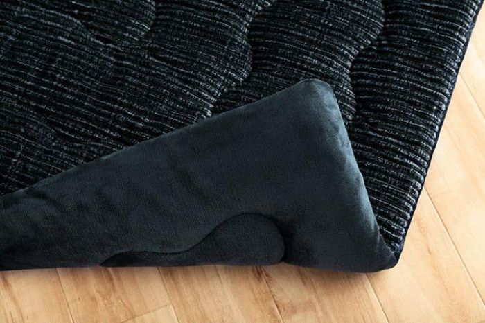 こたつ布団 長方形 無地 コーデュロイ調 抗菌防臭 ネイビー 約205×245cm 1181830190411 【北海道・沖縄・離島配送不可】 [2]