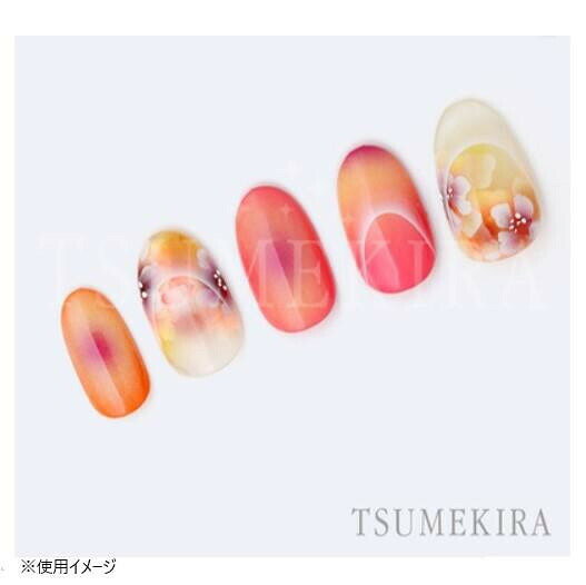 フジックスのTSUMEKIRA(ツメキラ) ネイルシール YOSHIKO NANBUプロデュース グラデーションフレンチ ホワイト NN-NAN-003｜アングル3