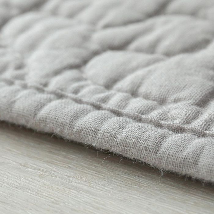 グラムスタイル イブルロアン グレー 綿100% 130x190cm 「GSCD206605」 【北海道・沖縄・離島配送不可】 [3]