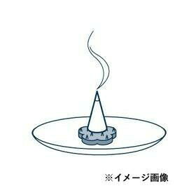 日本香堂 かゆらぎ 緑茶 コーン12個入 香立付 38456