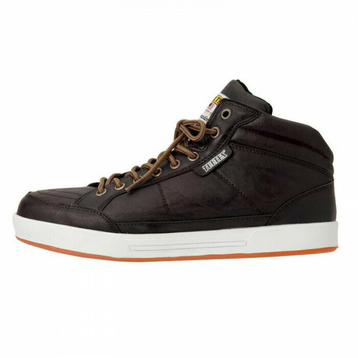 アイトス　51633 セーフティシューズ(ミドルカット)(男女兼用) ブラウン 26.5cm 【北海道・沖縄・離島配送不可】