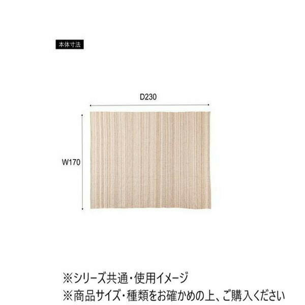 東谷 ラグ 170×230cm 長方形 ブラウン TTR-202BR 【北海道・沖縄・離島配送不可】