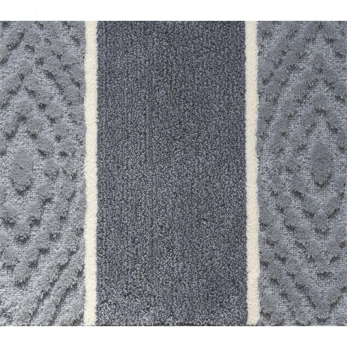 アラン 廊下敷きマット(抗菌防臭 吸水速乾) 日本製 65×540cm グレー 【北海道・沖縄・離島配送不可】 [2]