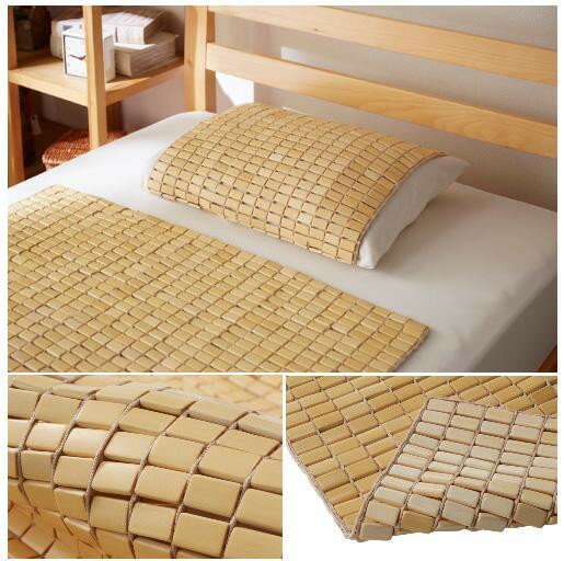 天然素材 『竹からできた敷パッド』 140×150cm ダブル用 5375860 【北海道・沖縄・離島配送不可】 [2]