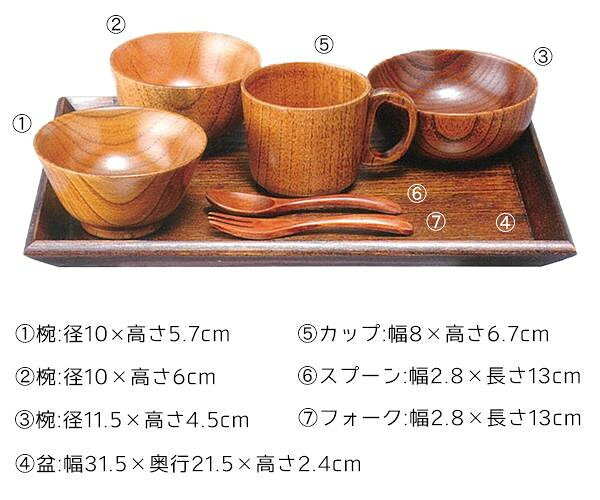 若兆　ベビー食器セット　KD-09 【沖縄配送不可】