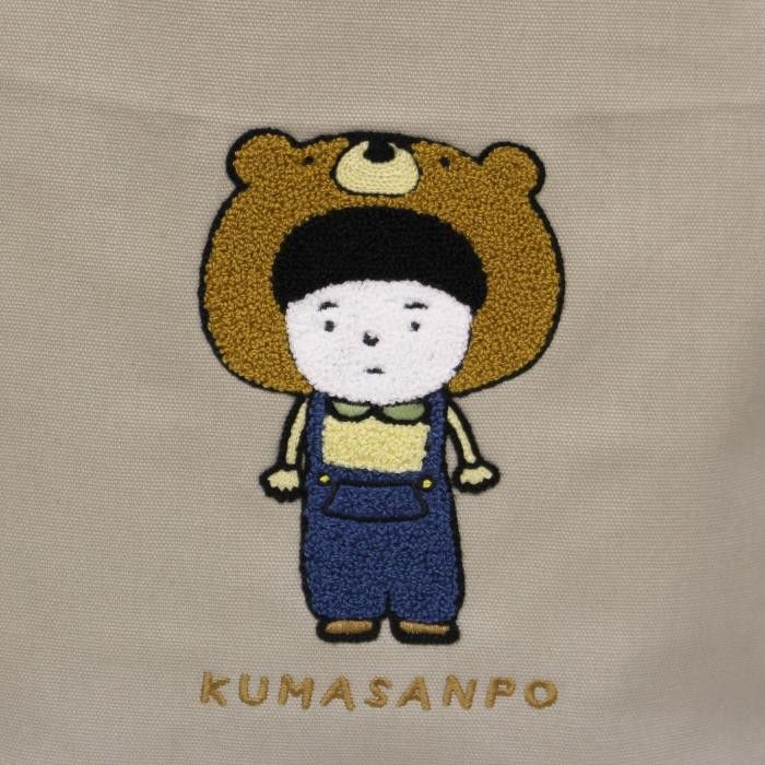 Sちゃんまん サガラ刺繍 縦トート SCM-SFN20-0602SG GY 【北海道・沖縄・離島配送不可】