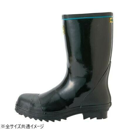 アイトス　58600 安全ゴム長靴(K-2) ブラック 24.5cm 【北海道・沖縄・離島配送不可】