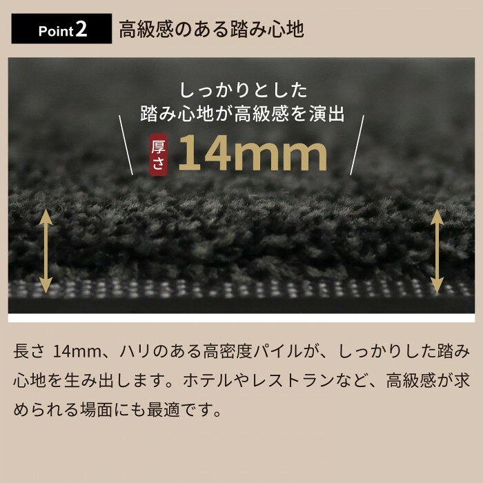 (クリーンテックス) 玄関マット Eco Absorb 60×90cm 【北海道・沖縄・離島配送不可】 [3]