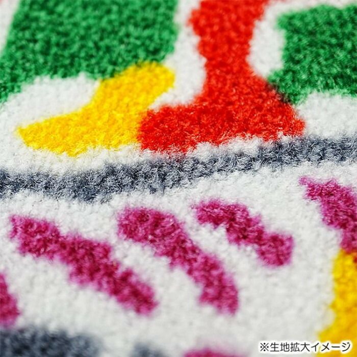 (クリーンテックス) デザインマット JPM-Indoor iracchi 着飾るサルたち01 45x75cm 【北海道・沖縄・離島配送不可】 [2]