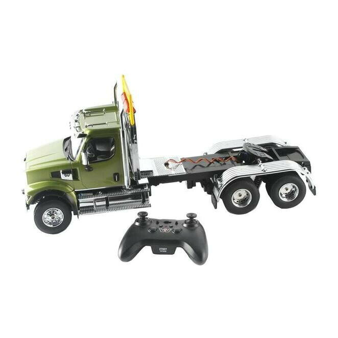 フジックスのダイキャストマスターズ R/Cカー ウェスタンスター 49X SFFA タンデム アクスル 1/16スケール 27009 【北海道・沖縄・離島配送不可】｜アングル2