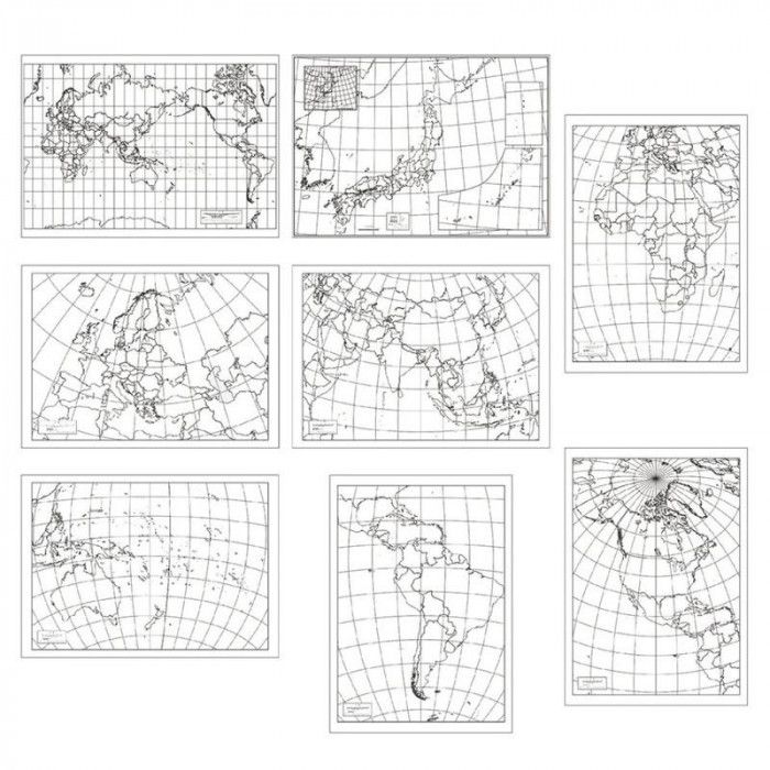 東京カートグラフィック 白地図セット BMST 【北海道・沖縄・離島配送不可】