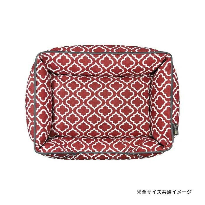 P.L.A.Y. ラウンジベッド S モロッカン ワインレッド 【北海道・沖縄・離島配送不可】