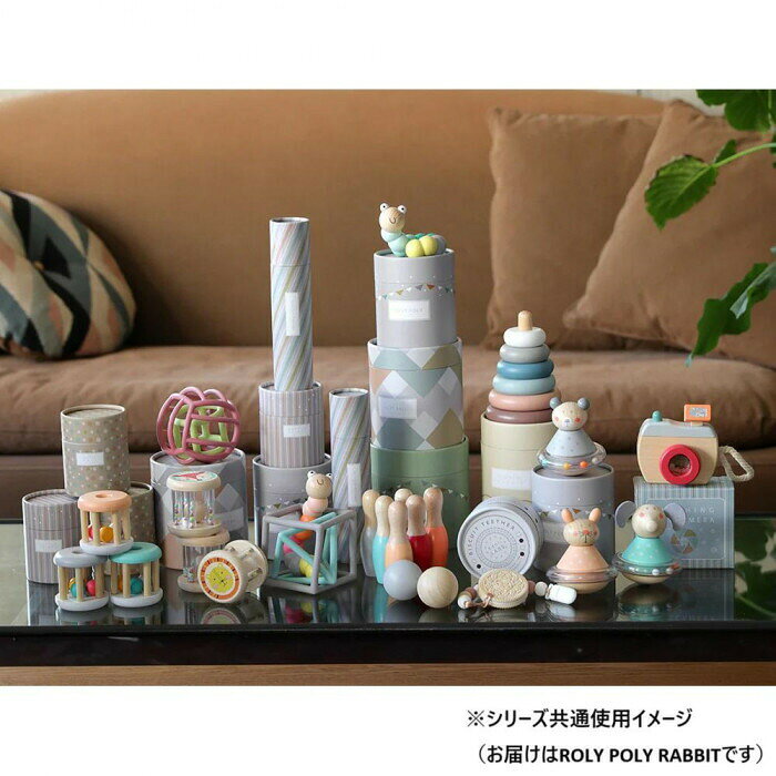 フジックスのROLY POLY ロリー ポリー 木製おもちゃ RABBIT 57860｜アングル3