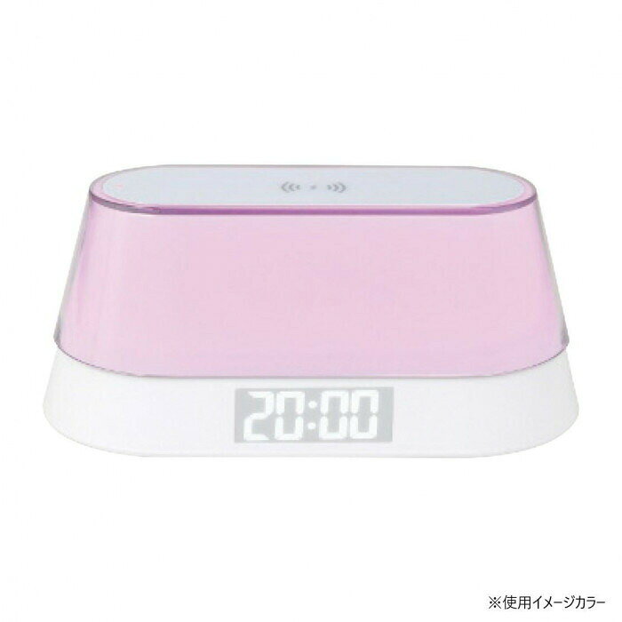 アイトック ワイヤレススピーカー・ワイヤレス充電クロック(ナイトライト付) 6194 4296-049 【北海道・沖縄・離島配送不可】 [2]