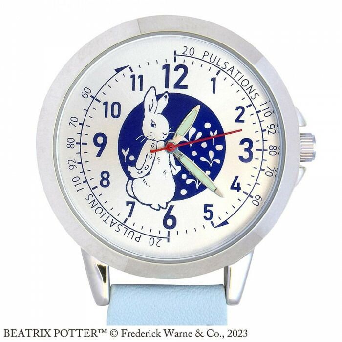 ピーターラビット カラビナ付きウォッチ ブルー ST-TKP0005 【北海道・沖縄・離島配送不可】
