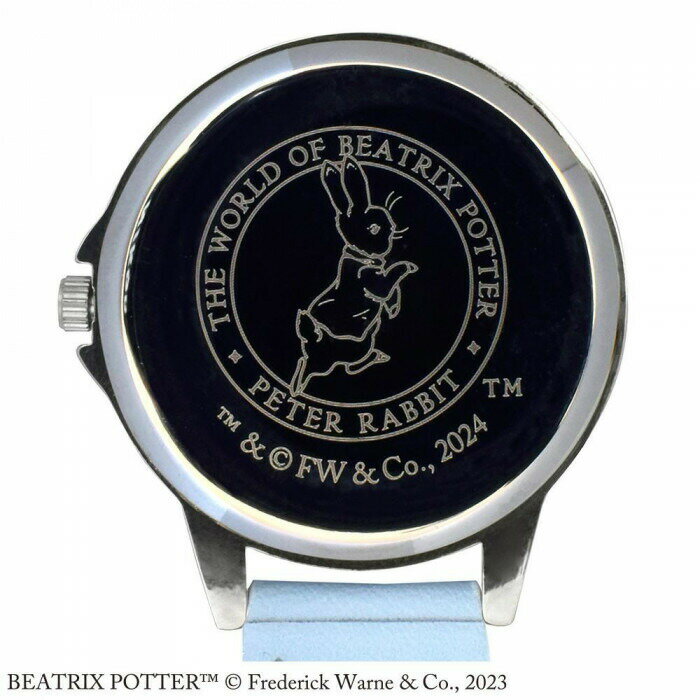 ピーターラビット カラビナ付きウォッチ ブルー ST-TKP0005 【北海道・沖縄・離島配送不可】