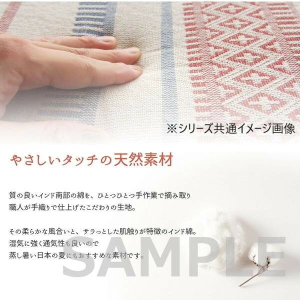 (2個組)インド綿クッキークッション テラ 約42×42×10cm RE 270051970 【北海道・沖縄・離島配送不可】 [3]