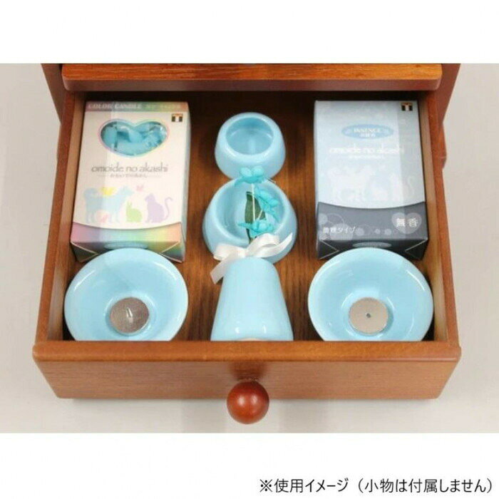 フジックスのペット仏壇 手元供養 メモリアルBOX S ブラウン H36.4cm 060854 【北海道・沖縄・離島配送不可】｜アングル3