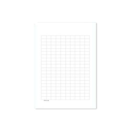 満寿屋の原稿用紙 デラックス紙 B5大判 200字詰め グレー罫線 5冊セット No.15