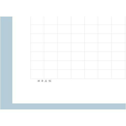 満寿屋の原稿用紙 デラックス紙 B5大判 200字詰め グレー罫線 5冊セット No.15