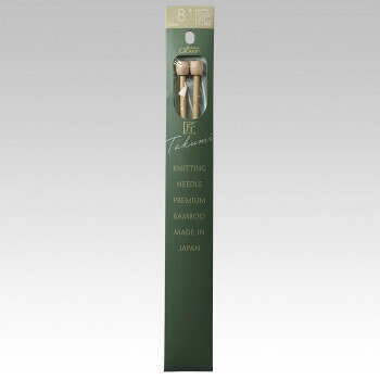 クロバー　「匠」ミニ棒針　2本針(23cm)　8号・54-258
