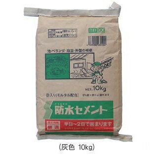 Repair Agents - 防水セメント　灰色・10kg　2袋セット 【北海道・沖縄・離島配送不可】