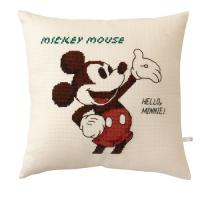 オリムパス 6032 ししゅうキット　クッション　ディズニー　ミッキーマウス 【北海道・沖縄・離島配送不可】