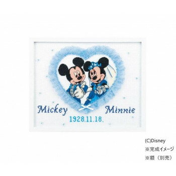 オリムパス 7197 ししゅうキット　ディズニーメモリアル・サンプラー(スウィートハート) 【北海道・沖縄・離島配送不可】