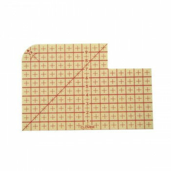 クロバー・アイロン定規・150×100mm・25-057 【北海道・沖縄・離島配送不可】