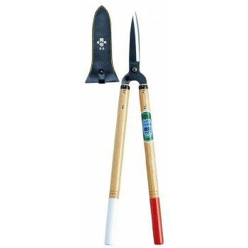 ＜＜ご注意下さい＞＞こちらの商品はメーカーよりお客様へ直接お届けの品になります。 当店での在庫はしておりません。在庫の有無はメーカー在庫のみになりますので、急な欠品や急に廃盤になる可能性がございます。こちらの商品の配送について○北海道・沖縄・離島につきましては、配送不可となりますので予めご了承お願いします。こちらの商品の包装(ラッピング)について○上記の理由(メーカーより直送)により包装はできませんので予めご了承お願いします。こちらの商品の不具合について○お届けしましたこちらの商品に不具合があった場合、商品到着日より1週間以内に当店にご連絡ください。メーカーが直接対応させて頂きます。○お客様がご自身で修理された場合、費用の負担は致しかねますので予めご了承下さい。生け垣の刈り込み用の鋏です。刃物鋼を使用し、抜群の切れ味を発揮します。刃を薄く軽量化し葉刈に最適なプロ用刈り込み鋏です。※刃が通常より薄いため無理な使用は刃を傷める可能性がありますのでご注意ください。サイズ：全長:665mm、刃長:145mm個装サイズ：16.5×67.5×5cm重量：800g個装重量：800g素材・材質：特殊鋼仕様：角ボルト、Oddieナット使用生産国：日本