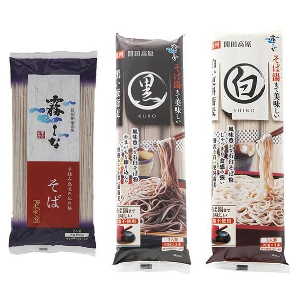 Soba （Buckwheat Noodle） - 霧しな　霧しなそば三昧　79129 【北海道・沖縄・離島配送不可】