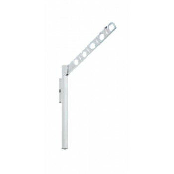 DRY・WAVE　腰壁用可動式物干金物　アーム長さ550mm　SF55　ホワイト 【北海道・沖縄・離島配送不可】