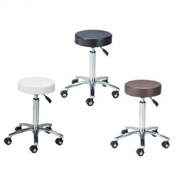 サロン向け　AL-10スツール　60130・ブラック 【北海道・沖縄・離島配送不可】