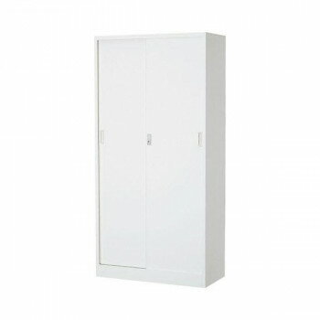 オフィス向け　一般書庫・ホワイト 3×6型引違書庫 1号鉄戸　COM-603D-W 【北海道・沖縄・離島配送不可】