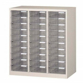 オフィス・店舗・施設向け レターケース A4判縦3列 深型10段 COM-A-310 【北海道・沖縄・離島配送不可】