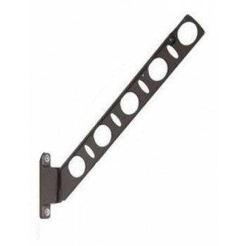 ＜＜ご注意下さい＞＞こちらの商品はメーカーよりお客様へ直接お届けの品になります。 当店での在庫はしておりません。在庫の有無はメーカー在庫のみになりますので、急な欠品や急に廃盤になる可能性がございます。こちらの商品の配送について○北海道・沖縄・離島につきましては、配送不可となりますので予めご了承お願いします。こちらの商品の包装(ラッピング)について○上記の理由(メーカーより直送)により包装はできませんので予めご了承お願いします。こちらの商品の不具合について○お届けしましたこちらの商品に不具合があった場合、商品到着日より1週間以内に当店にご連絡ください。メーカーが直接対応させて頂きます。○お客様がご自身で修理された場合、費用の負担は致しかねますので予めご了承下さい。ベランダの雰囲気、手すりやサッシなどに合わせて選べる5色のカラーバリエーション。スリムで洗練された高いデザイン性と確かな品質で、どのようなシーンにも対応します。サイズ：個装サイズ：10.2×54.4×5.1cm重量：1000g(1セットあたり)個装重量：1110g素材・材質：アーム:アルミダイカストキャップ類:ポリプロピレン樹脂仕様：用途:腰壁取り付け用の物干し掛け壁面からの出幅:使用時最大550mm/収納時92mm耐荷重:30kg(1セットあたり)取り付けに必要な道具:電動ドリル、プラスドライバーセット内容：(物干・取付金具・施工カバー)×2セット取扱説明書生産国：日本