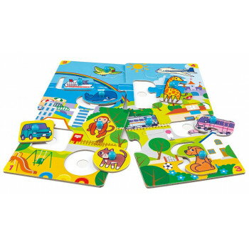 KUMON くもん STEP0 はじめての1ピースパズルはめ絵 1歳以上 JP-02 【北海道・沖縄・離島配送不可】