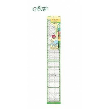 クロバー　ストリップ定規(カラーライン50cm)　57-929 【北海道・沖縄・離島配送不可】
