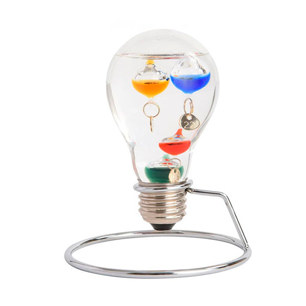 茶谷産業 Fun Science ファンサイエンス ガラスフロート温度計 電球 333-208 【北海道・沖縄・離島配送..