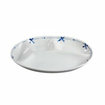 有田焼 ヘルシー仕切り皿 花つなぎ 【北海道・沖縄・離島配送不可】