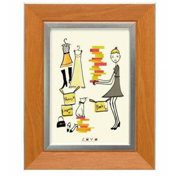 フォトフレームクラシック　L判　ライトブラウン・105464 【北海道・沖縄・離島配送不可】