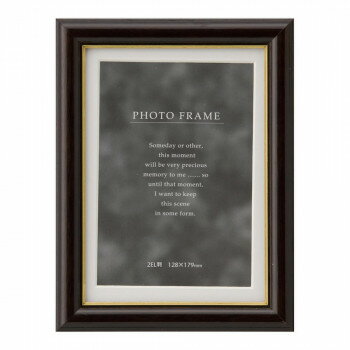 写真立 C018 2L ブラウン 33C018D1001 【北海道・沖縄・離島配送不可】