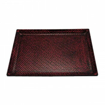 ＜＜ご注意下さい＞＞こちらの商品はメーカーよりお客様へ直接お届けの品になります。 当店での在庫はしておりません。在庫の有無はメーカー在庫のみになりますので、急な欠品や急に廃盤になる可能性がございます。こちらの商品の配送について○北海道・沖縄・離島につきましては、配送不可となりますので予めご了承お願いします。こちらの商品の包装(ラッピング)について○上記の理由(メーカーより直送)により包装はできませんので予めご了承お願いします。こちらの商品の不具合について○お届けしましたこちらの商品に不具合があった場合、商品到着日より1週間以内に当店にご連絡ください。メーカーが直接対応させて頂きます。○お客様がご自身で修理された場合、費用の負担は致しかねますので予めご了承下さい。食卓を上質な空間に変えてくれる素敵なお盆。※食器洗浄機を使用すると変形する場合があるので避けて下さい。サイズ：外寸:450×331×21mm個装サイズ：48×36×5cm重量：個装重量：1200g素材・材質：ABS樹脂仕様：耐熱温度/60度以下ノンスリップ加工生産国：日本