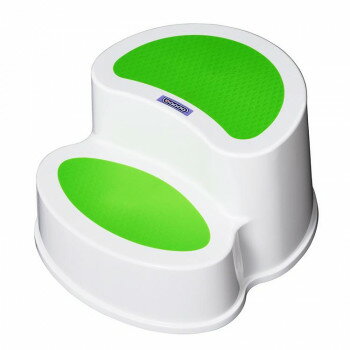 2段ステップ 白×グリーン 【北海道・沖縄・離島配送不可】