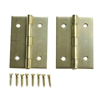 真鍮製の蝶番です。サイズ：個装サイズ：1×12×5cm重量：個装重量：40g素材・材質：真鍮生産国：台湾