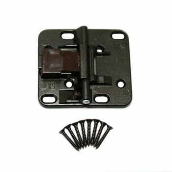 KZ-246 折戸蝶番 HD-50 GB色 1個入 00072246-001 【北海道・沖縄・離島配送不可】